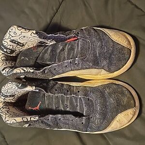 Size 3Y blue swede Jordans